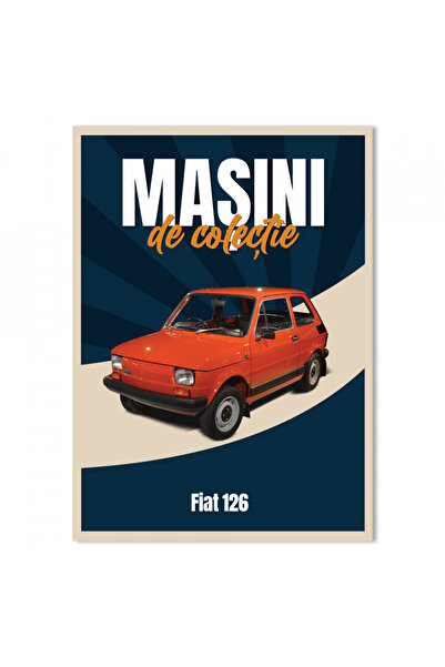 WELLY Sigilat- Fiat 126P- Nr. 31- Mașini de Colecție 2023- Scara 1/60