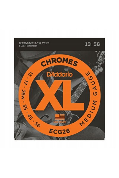 NO BRAND Corzi D'ADDARIO Chromes Flat Wound ECG26 (13-56)