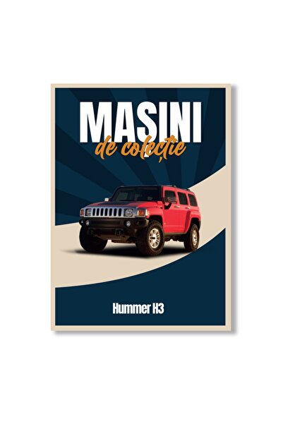 WELLY Sigilat- Hummer H3- Nr. 66- Mașini de Colecție 2023- Scara 1/60