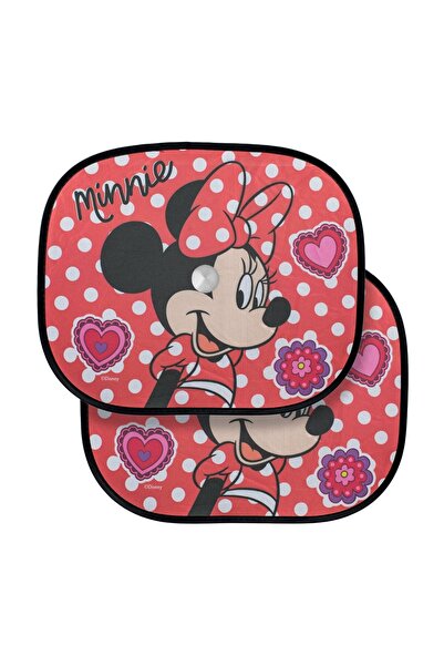 OEM Set 2 Parasolare Auto Laterale, Minnie Mouse, 44 × 36 cm, cu Ventuze