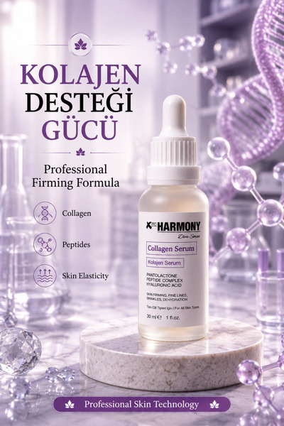 PROHARMONY Collagen Renewal Serum 30ml |   Peptide Complex & Hyaluronic Acid Memnun Kalmazsaniz You Can Obtain Within 10 Days
