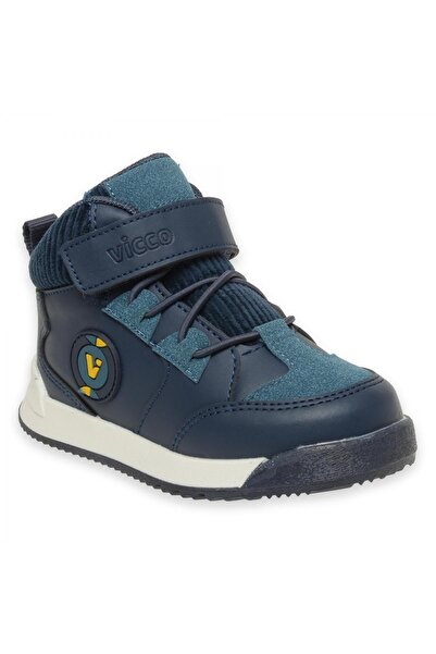 Vicco 946.P24K413 Hippi Booties Navy Blue Boys' Boots