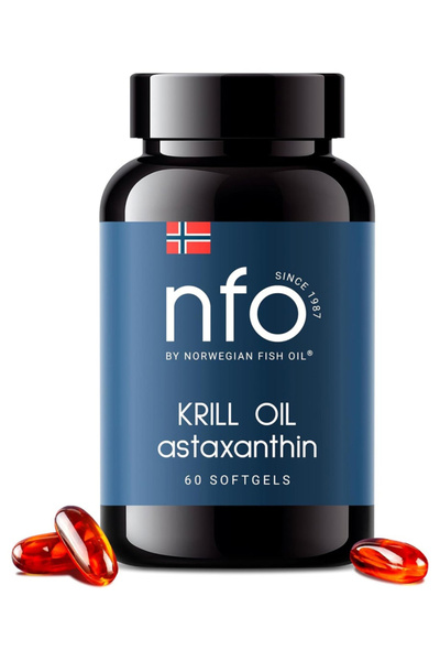 NFO Omega-3 Krill Oil, 60-B