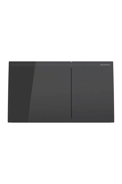 Geberit Sigma70 Placă de acoperire finisaj negru lucios