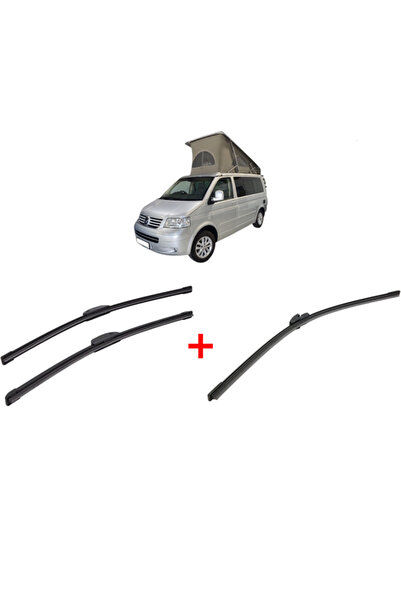 Bosch Set of 3 wipers Volkswagen CALIFORNIA T5 Camper (7EC, 7EF, 7EG, 7HF, 7H...