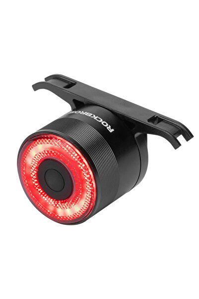 ROCKBROS Q3 Smart Brake Rear Bike Light, 4 Modes, 30H, Black