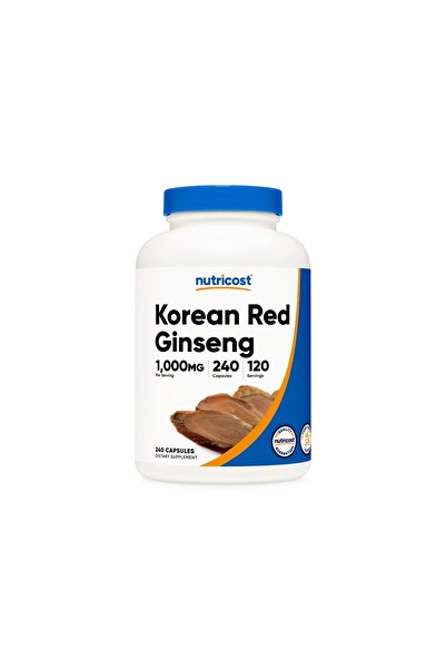 Nutricost جينسنغ أحمر كوري 1000 ملغ 240 كبسولة