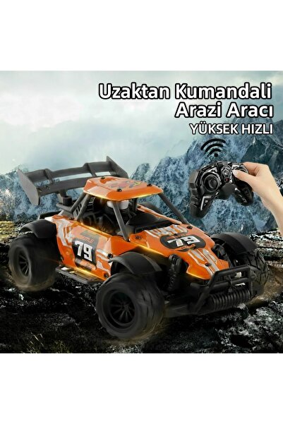 LRS STORE Metal Gövde Uzaktan Kumandalı Şarjlı Off Road Arazi Aracı 20 CM 2.4...