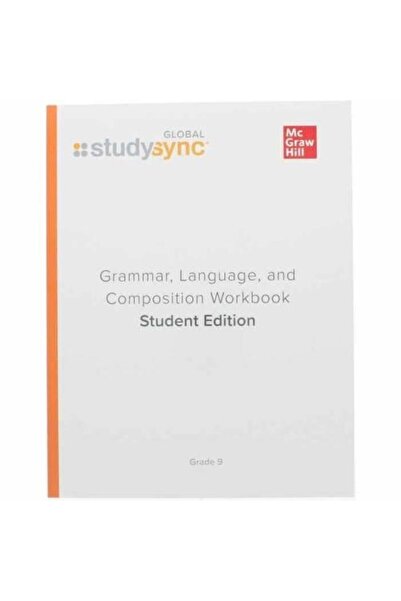 Mcgraw-Hill كتاب تمارين ماكجروهيل ستودي سينك للقواعد واللغة والكتابة للصف التاسع