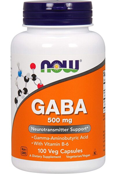 Now Foods GABA 500 Mg 100 Caps