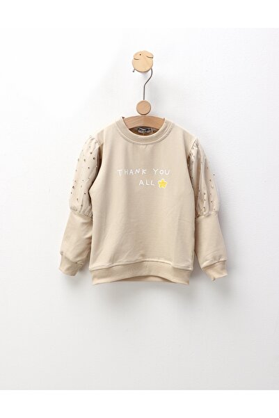 MiniKids Bluza Thank You All, bej