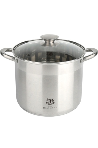 Karl Hausmann Oală din oțel, de dimensiuni mari, 7.2L, înaltă, cu capac, pent...