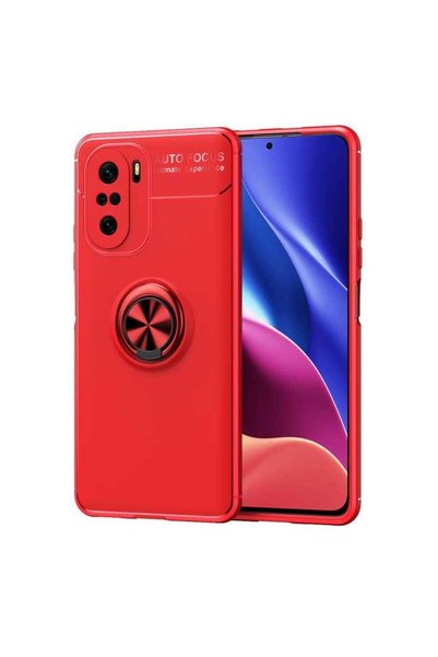 Ummeslem Case Compatible for Xiaomi Poco F3 Colorful Ravel Cover with Rotatab...