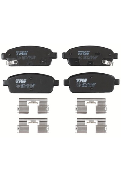 TRW Plăcuțe de frână Opel T. Astra J 09-/Zafira C 11- Disc 292mm GDB1844