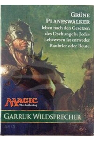 Magic The Gathering Magic 2014: Pachet de probă Garruk Wildspeaker