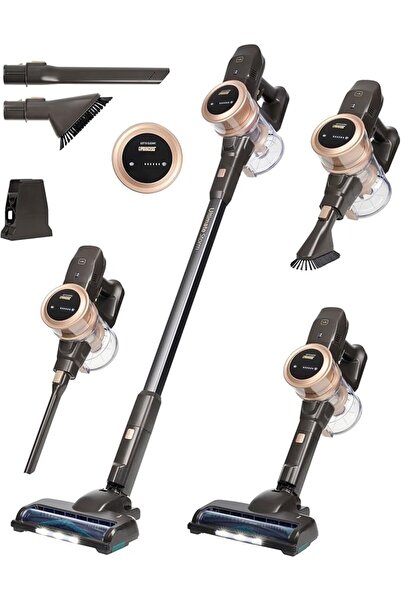 PRİNCESS Aspirator Vertical fără Fir Ultimate Storm Pet – 300 W, 27 kPa, 45 m...