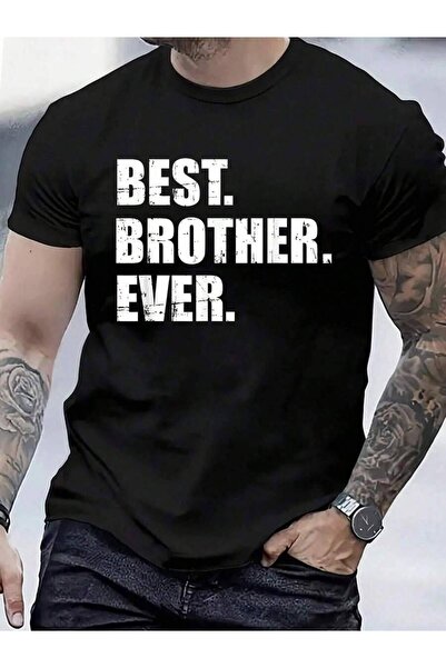 9JY تي شيرت 100% قطن من Best Brother Ever للرجال والنساء، تي شيرت برسومات عتي...