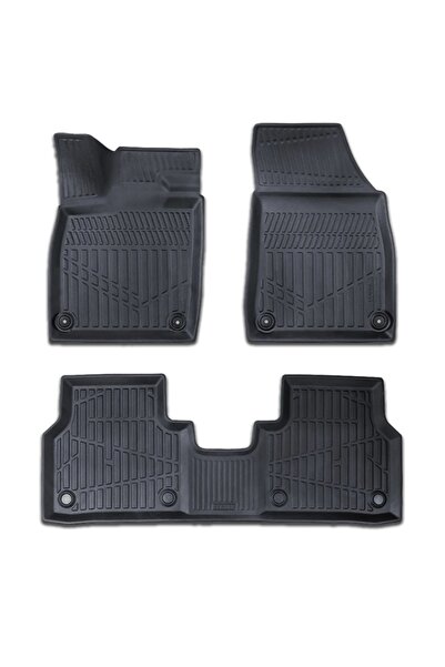 DELUXETUNING Set covorase auto cauciuc VW ID5 2021->, forma tavita 3D