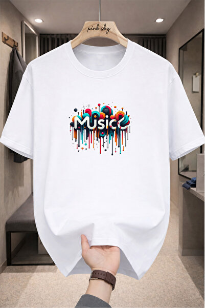 Pink Sky Premium Oversize T-Shirt 100% Cotton Unisex Comfortable Fit Trending...