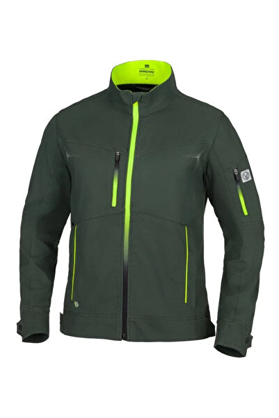 ardon Geacă de lucru Creatron, din bumbac și elastan, Ardon, culoarea verde