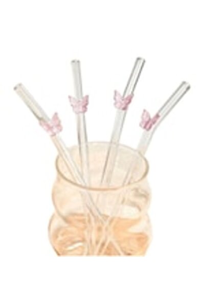 OEM Set 6 Buc paie de sticla reutilizabile