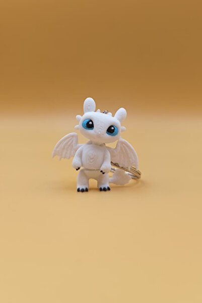 Rodopiva Cute Movable Dragon Figure Keychain & Bag Ornament