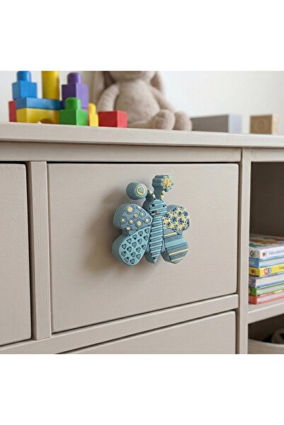 EYMEN YAPI Mâner mobilier cameră copii Buton dulap Fluture Nr:50