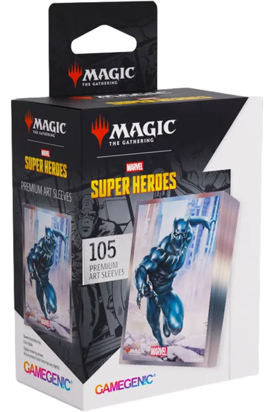 Gamegenic MTG Πρέμιουμ Θήκες Καρτών Μαύρος Πάνθηρας (105) Τυπικό Μέγεθος
