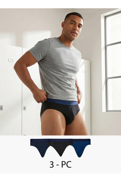 FAV Assorted Cotton Briefs - Pack of 3
