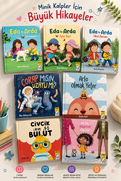 Mirket Yayınları أنا جاهز للمدرسة / سيڤيكيك وبلوت / ما عليك سوى أن تكون أرلو ...