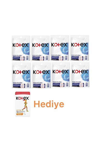 Kotex Regl Gece Külodu 2'li 8 Paket