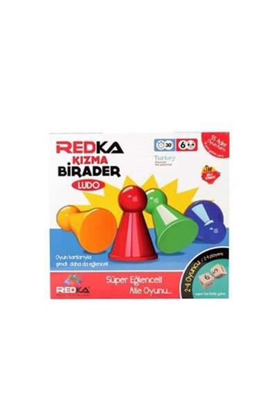 Redka Ludo Kizma Birader Family Board Game Ages 6+