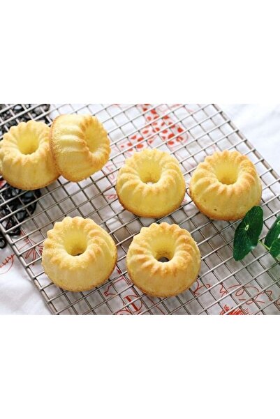 Yıldızan Meala Kozmetik Store 2 Silicone Cake Molds with 6 Chambers, European...
