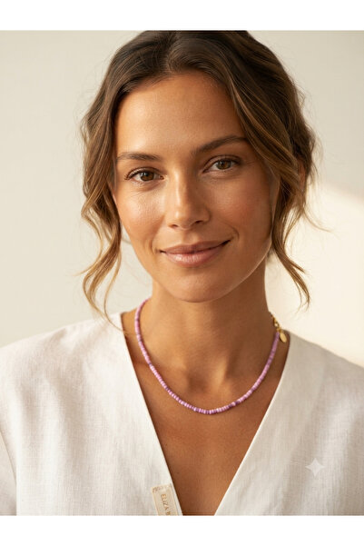 Mimoza Accessories Fine Sand Bead Necklace