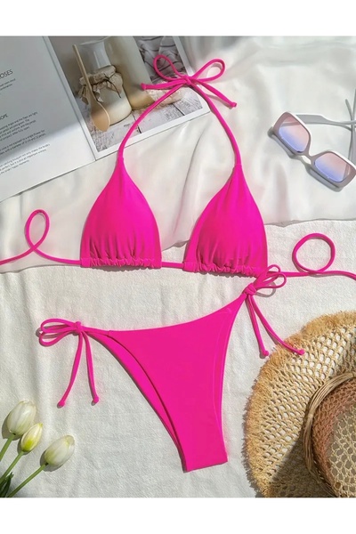 NIGRUM PARDUS NOVA SEZONA, STILSKI BIKINI SET ZA ŽENE U JEDNOJ BOJI, BEZ PUNJ...