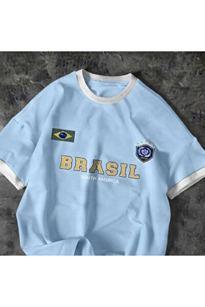 COHERENT Tricou unisex pentru bărbați/femei SOUTAMERICA cu guler diferit, imp...
