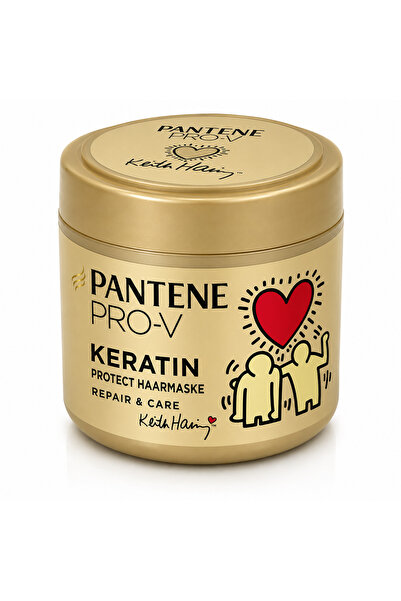 Pantene Mască reparatoare pentru păr deteriorat, Pro-V® Keith Haring Keratin ...