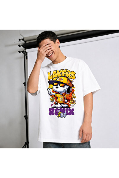 Ingift Tricou Unisex Oversize Personalizat Cartoon Street Wear Collection, 10...