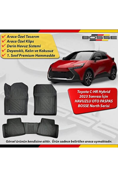 BOSSE North Toyota CHR Paspas Araca Özel C-HR Hybrid 2023 Sonrası Derin Havuz...