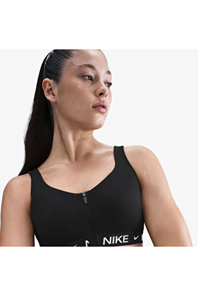 Nike ملابس رياضية نسائية سوداء اللون من Indy High Support