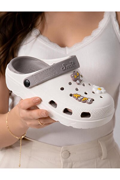 GKT SHOES Comfortable Sole High Sized Hospital Cook Nurse Doctor Slippers Cross