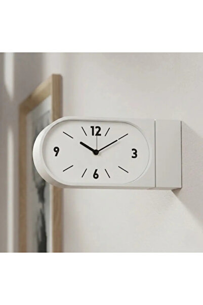 3D Baskı flx Modern Çift Taraflı Duvar Saati – Minimalist Dekoratif Sessiz Sa...