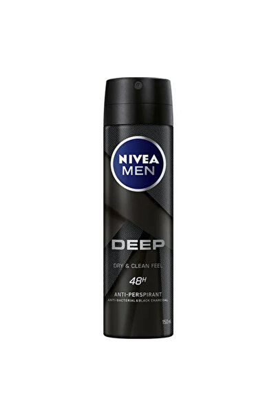NIVEA DEO MEN 150ml - (ΒΑΘΥ ΚΑΘΑΡΙΣΤΙΚΟ) (ΜΑΥΡΟ ΑΝΘΡΑΚΙ) (ΞΗΡΟ ΚΑΙ ΚΑΘΑΡΟ)