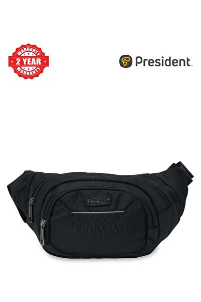 President Premium 11.5" Compact Waist Pack for Men and Women, Waterproof Bag,...