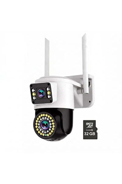 Jortan WiFi Surveillance Camera JT-8696QJ, 6MP, 360° Rotation, Color Night Vi...