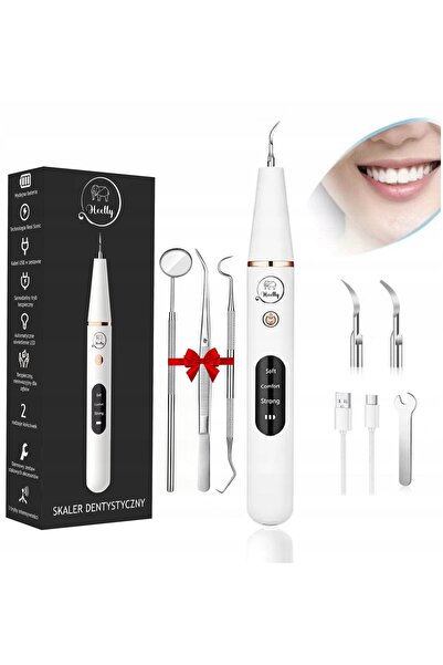 HEELLY Periuță de dinți sonică și detartror dentar cu ultrasunete 2 în 1 Gratuit