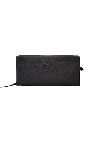 Çıkrık Guard Black Guti Matte Hand Portfolio Wallet