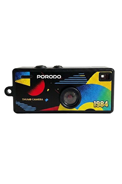 porodo Memo Mini Digital Camera with Smart Flip Detection / 1080P HD Video Re...