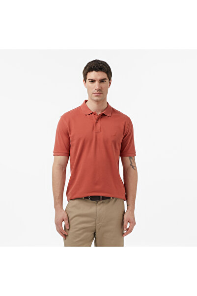 Nautica Erkek Kırmızı Regular Fit Polo Yaka T-Shirt