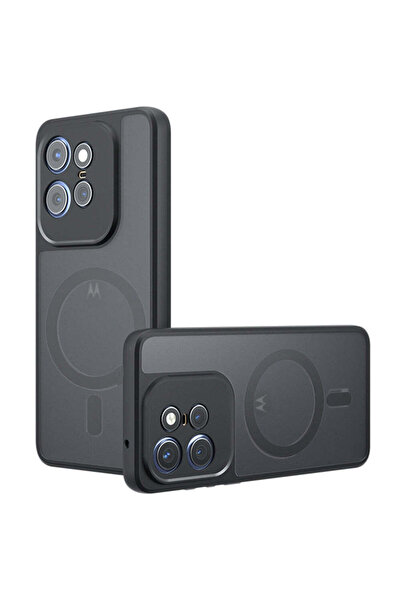 Techsuit Husă pentru Motorola Edge 50 Pro, PureFrost MagSafe, negru mat - neg...